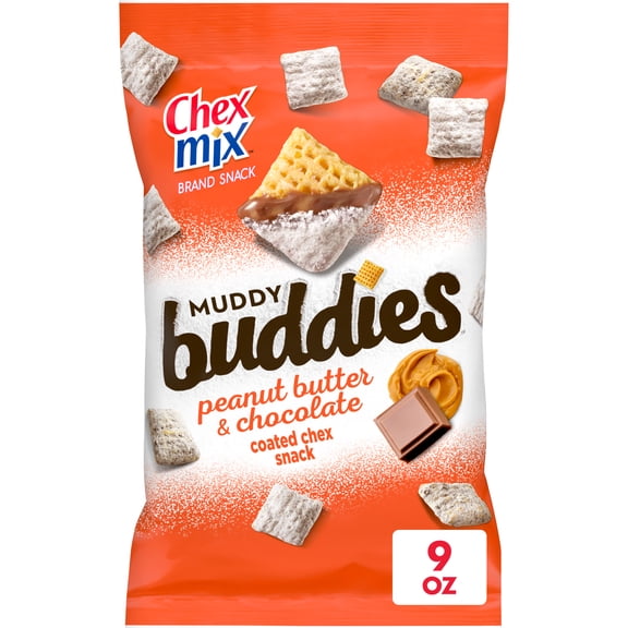Chex Mix Muddy Buddies Peanut Butter & Chocolate (9 oz)