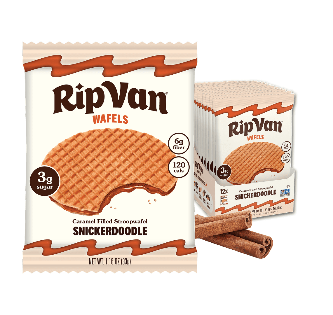 Rip Van Snickerdoodle Stroopwafel Baked Snack (12 Pack)